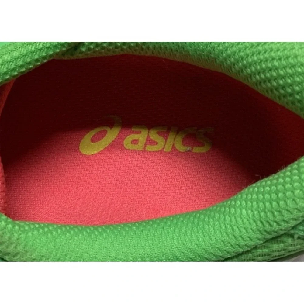 Asics Gel-Contend 2 Turntec Women's Pink and Green Runner Shoes Size 9